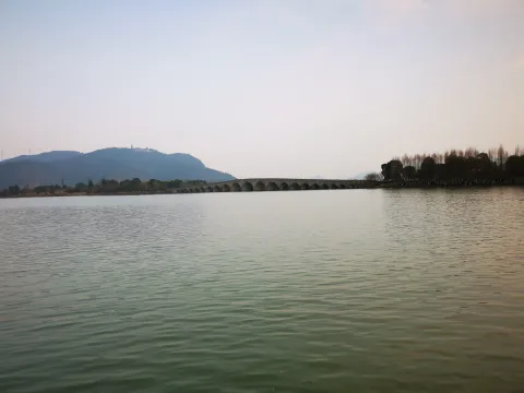 湘湖，湖面的景色