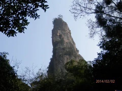 春节游玩雁荡山
