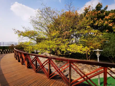 滨江公园一景