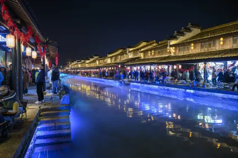柯桥古镇夜景25
