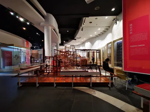 丝绸博物馆织造用具