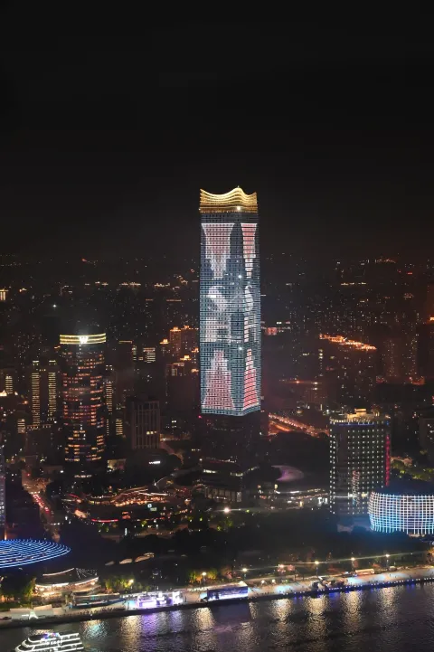 黄浦江边的夜景8