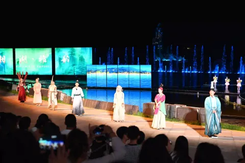 《湘湖・雅韵》实景演艺28