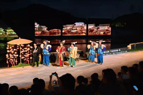 《湘湖・雅韵》实景演艺16
