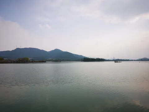 湘湖，湖面的景色