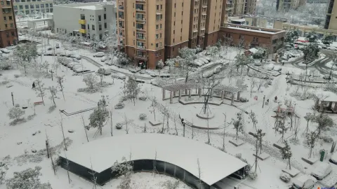 2018年的第一场雪